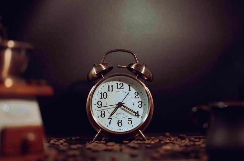 Clock and stars